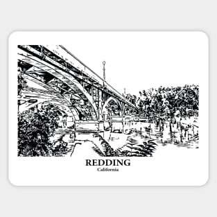 Redding - California Sticker